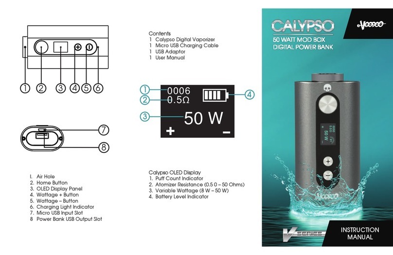 VooDoo Calypso instruction manual