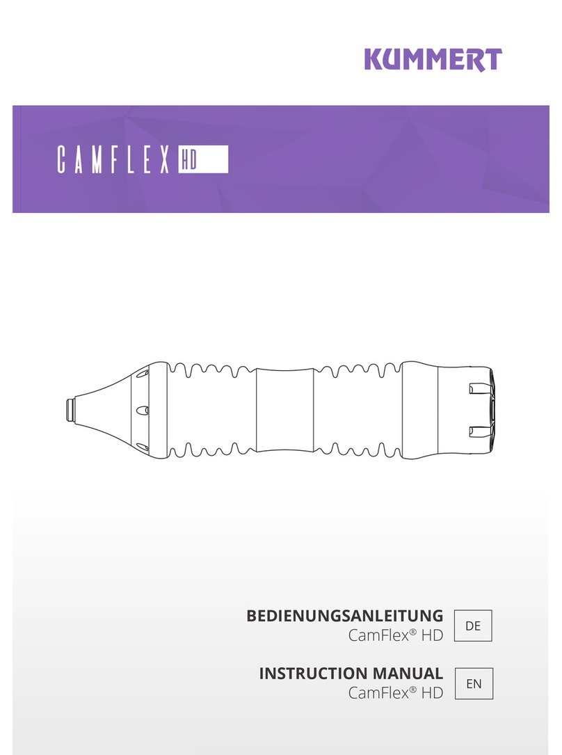 Kummert CamFlex HD User manual Kummert CamFlex HD User manual