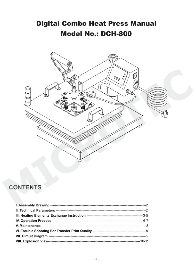 Microtec DCH-800 User manual