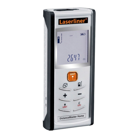 LaserLiner DistanceMaster Home User manual