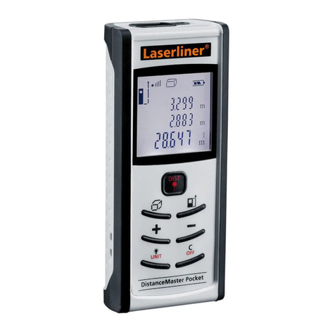LaserLiner DistanceMaster Pocket manual LaserLiner DistanceMaster Pocket manual