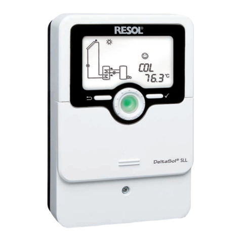 Resol DeltaSol SLL Installation, operation, maintenance guide Resol DeltaSol SLL Installation, operation, maintenance guide