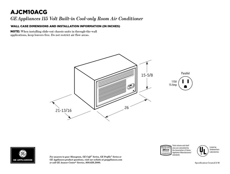 GE AJCM10ACG Service manual