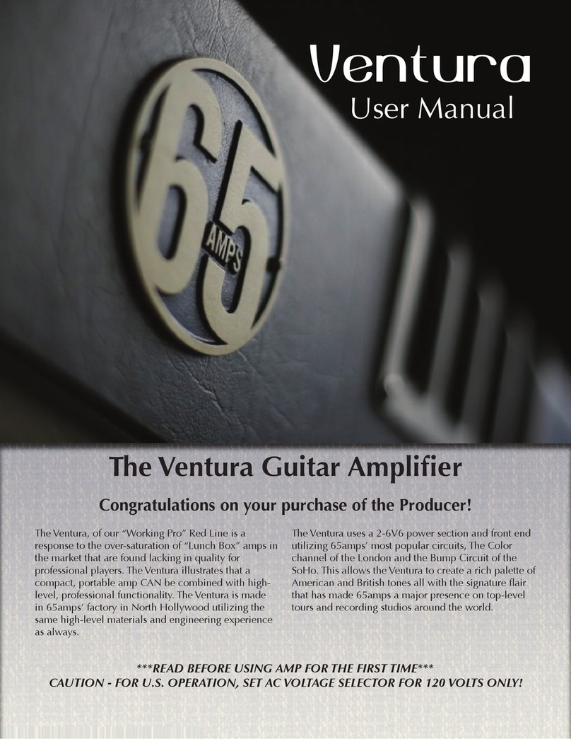 65 AMPS Ventura user manual