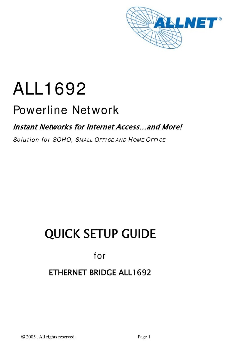 Allnet ALL1692 User manual