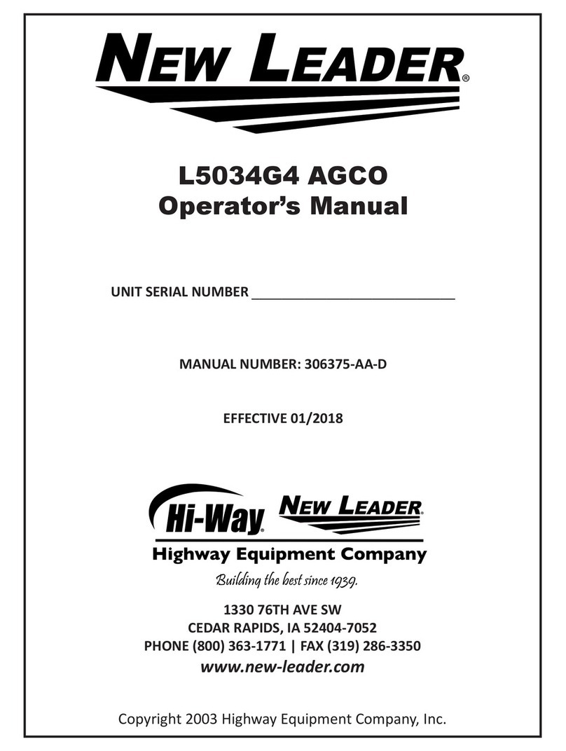 New Leader L5034G4 AGCO Operator's manual