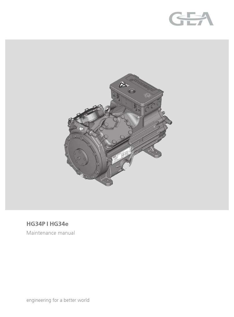 GEA HG34P Series Maintenance manual