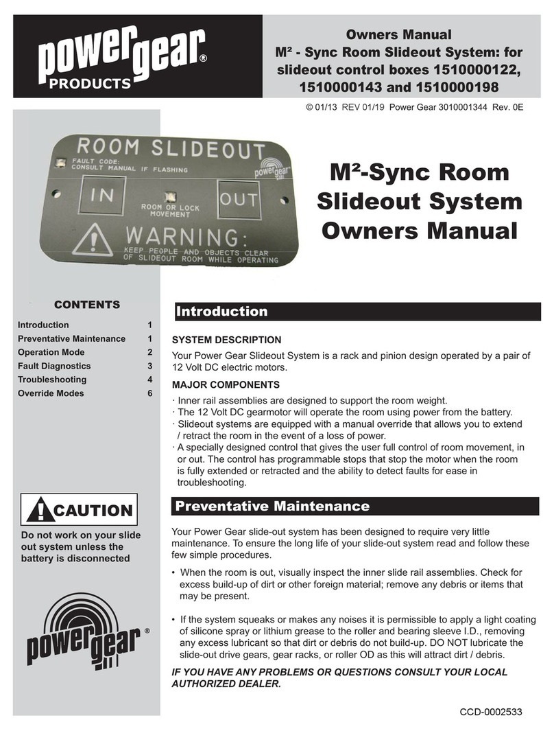 Lippert Components Power Gear M2-Sync User manual