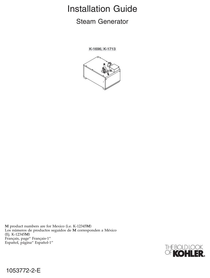 Kohler K-1696-NA User manual Kohler K-1696-NA User manual