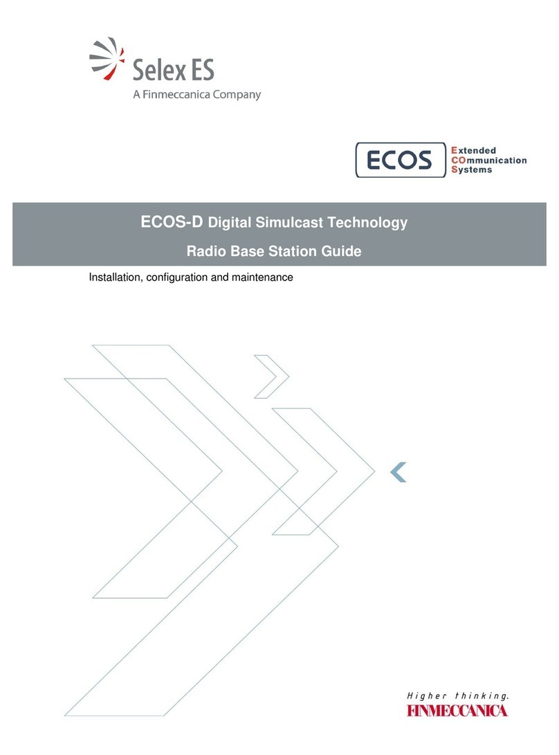 Selex ES ECOS-D Installation, configuration and maintenance