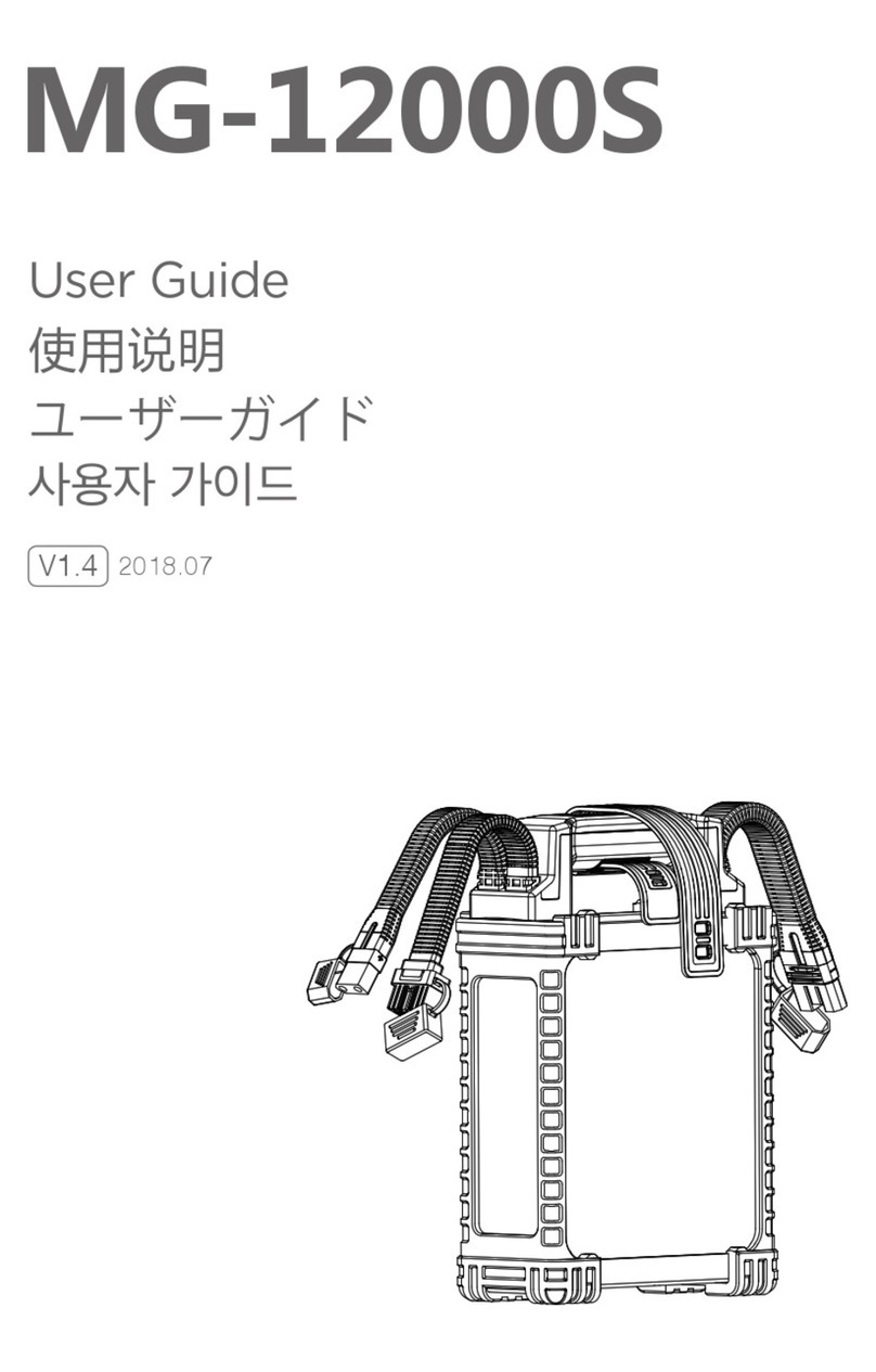 dji MG-12000S User manual