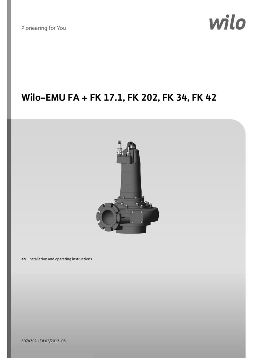 Wilo Wilo-EMU FA + FK 17.1 User manual