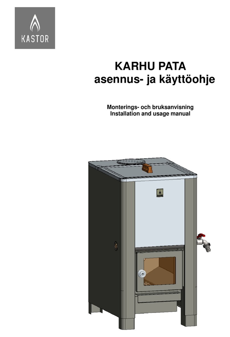 KASTOR KARHU CAULDRON Installation and usage manual