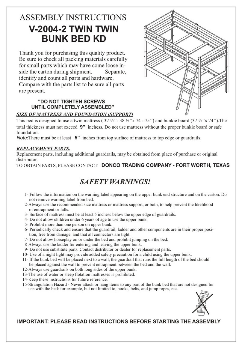 Donco V-2004-2 TWIN User manual