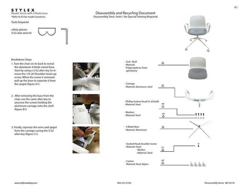 STYLEX Verve Installation instructions STYLEX Verve Installation instructions
