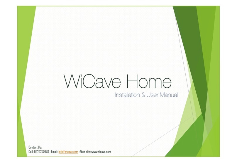 WiCave Home Installation & user manual