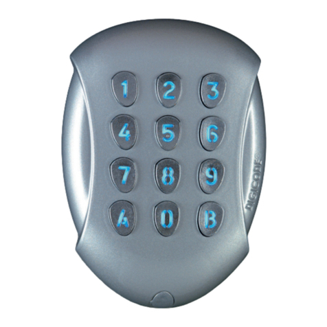 CDVI Digicode Series User manual