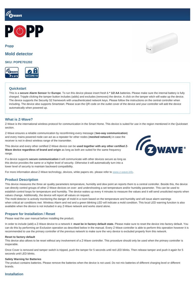 Popp POPE701202 manual