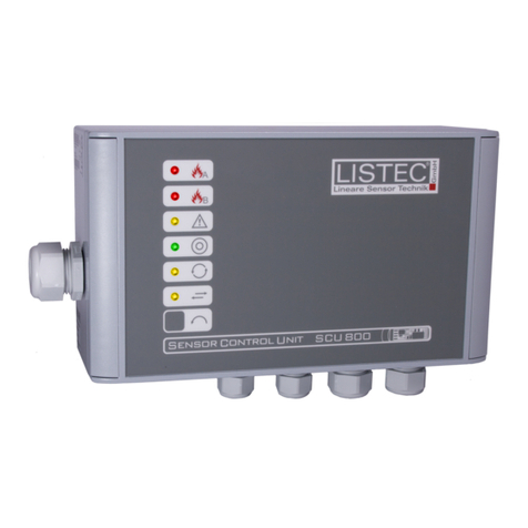 Listec SCU 800/16 user manual