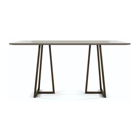 Nucraft Two4Six Meeting Table User manual