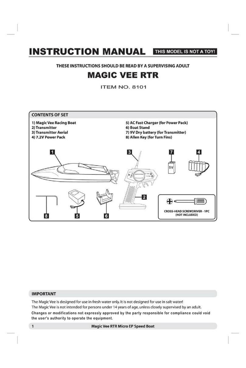 Joysway Magic Vee instruction manual