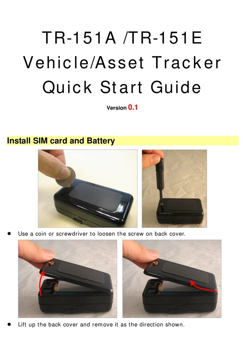 Global Sat TR-151A quick start guide