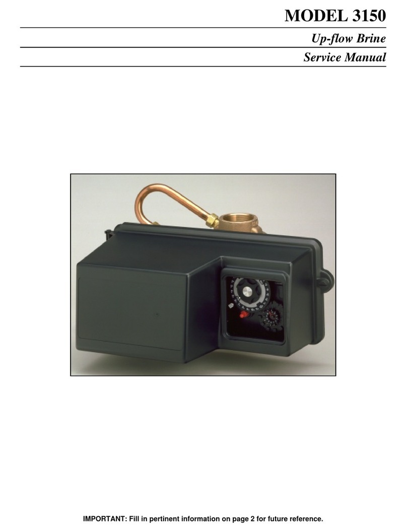 Fleck 3150 User manual