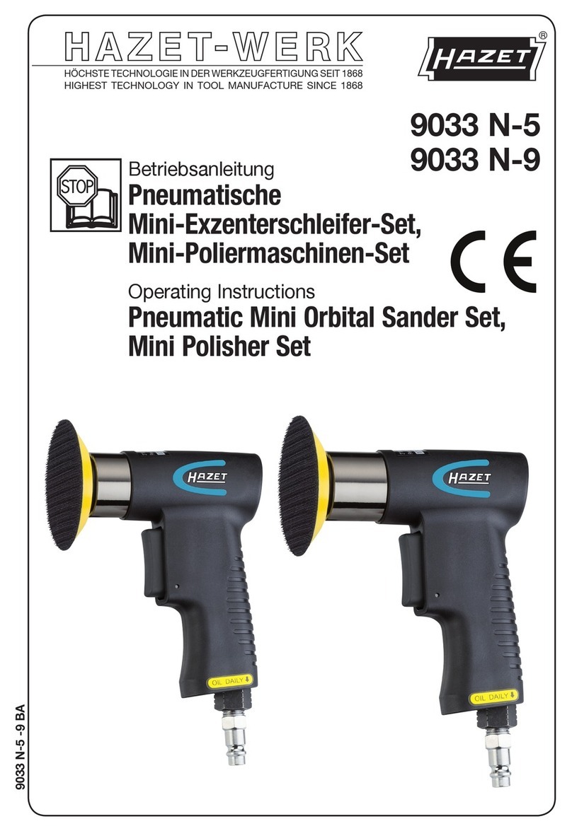 Hazet 9033 N-5 operating instructions
