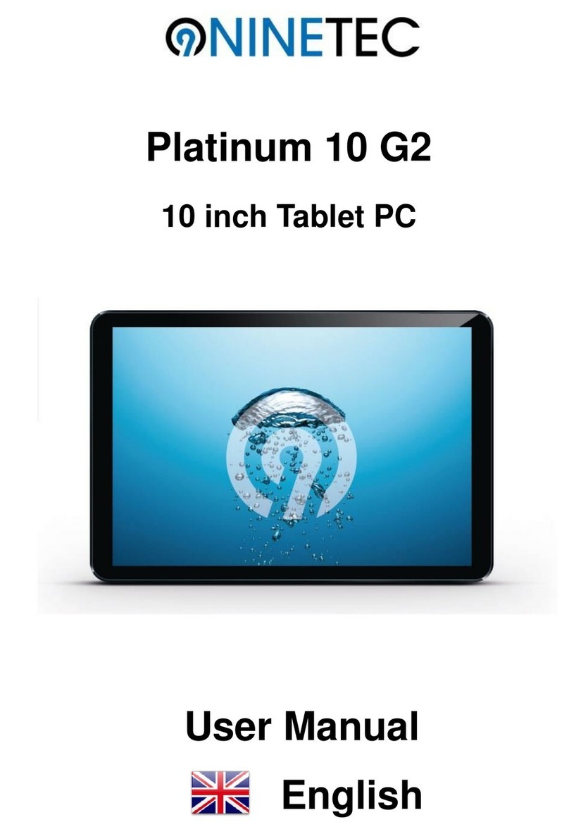 Ninetec Platinum 10 G2 user manual
