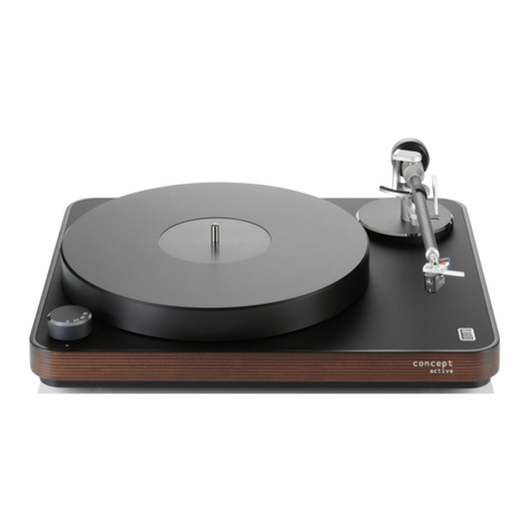 Clearaudio concept active User manual