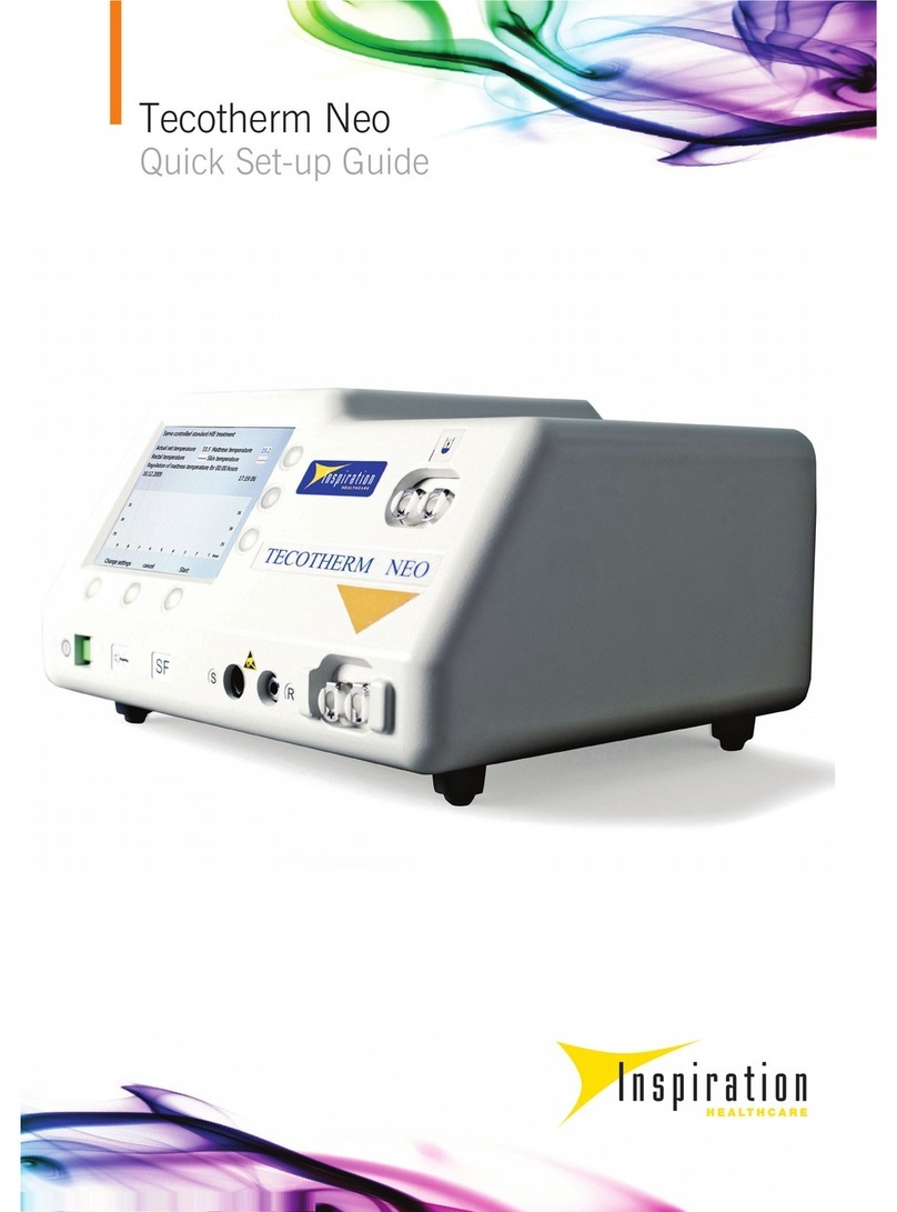 Inspiration Tecotherm Neo Quick setup guide Inspiration Tecotherm Neo Quick setup guide