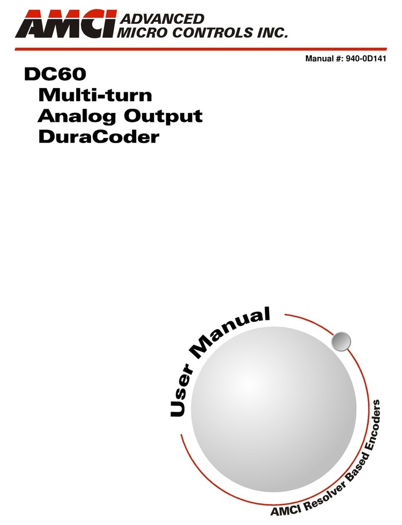 AMCI DC60 user manual
