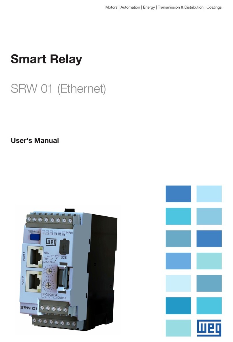 WEG SRW 01 User manual