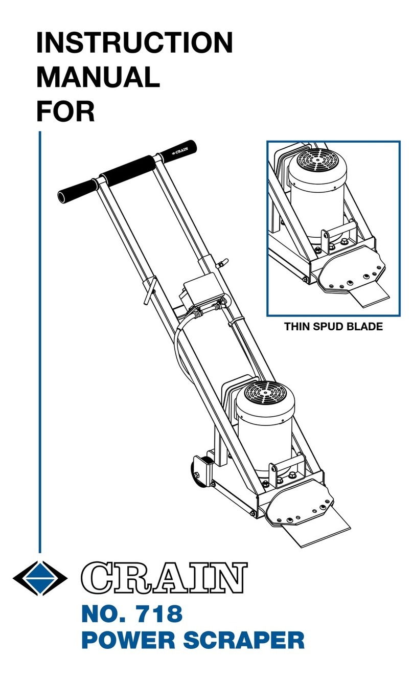 CRAIN 718 instruction manual