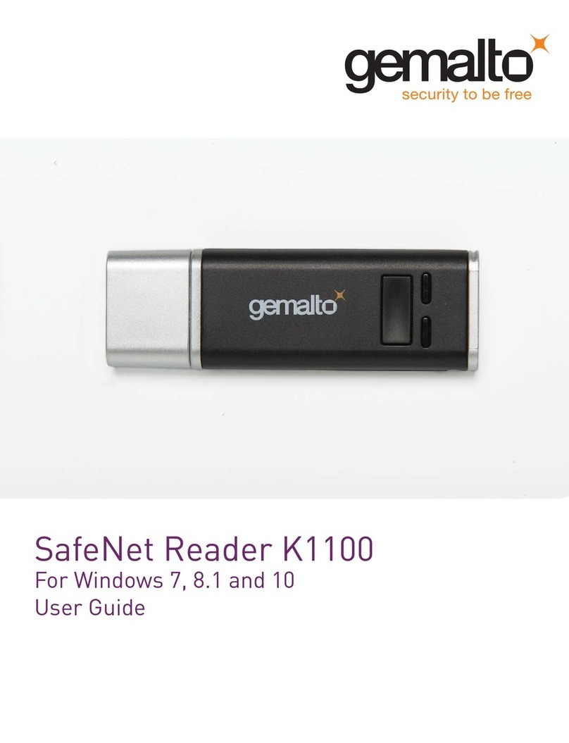 Gemalto K1100 user guide
