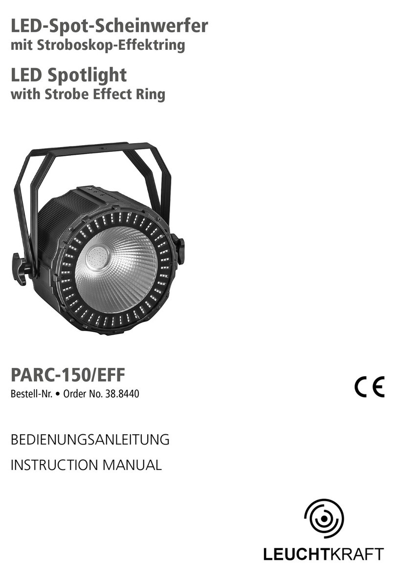 LeuchtKraft PARC-150/EFF instruction manual