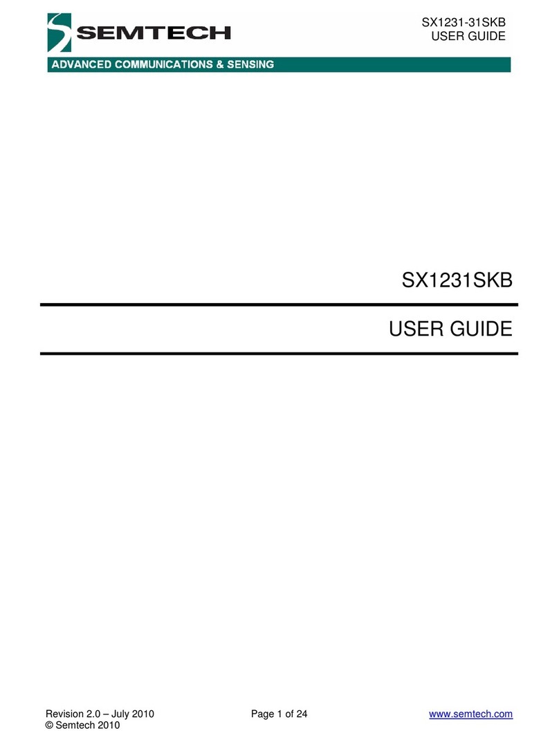 Semtech SX1231SKB user guide