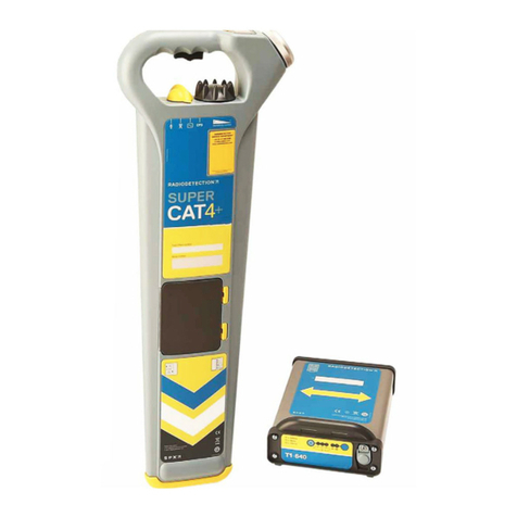 Radiodetection SuperCAT 4+ user guide