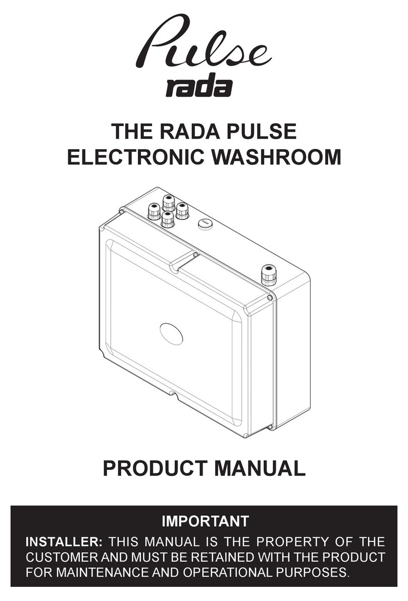 rada Pulse Series product manual