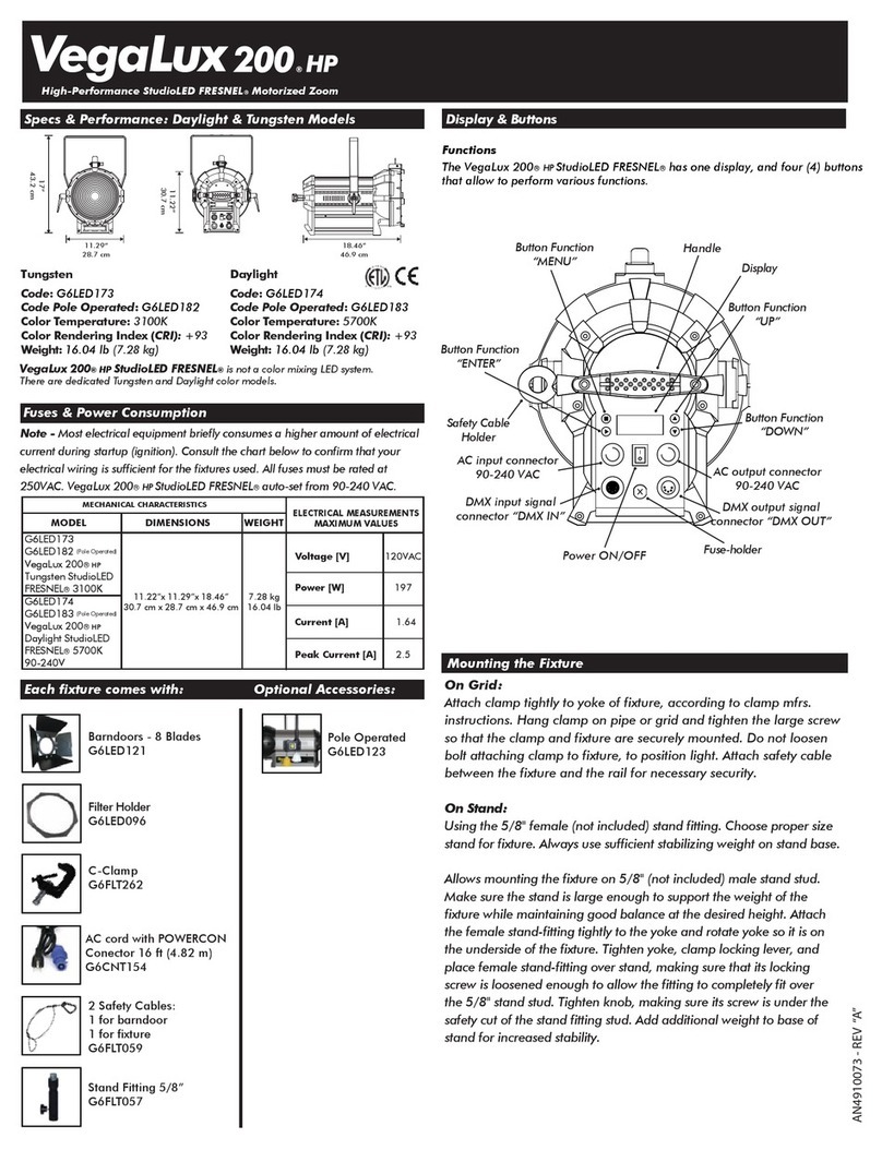 Fluotec VegaLux 200 HP manual