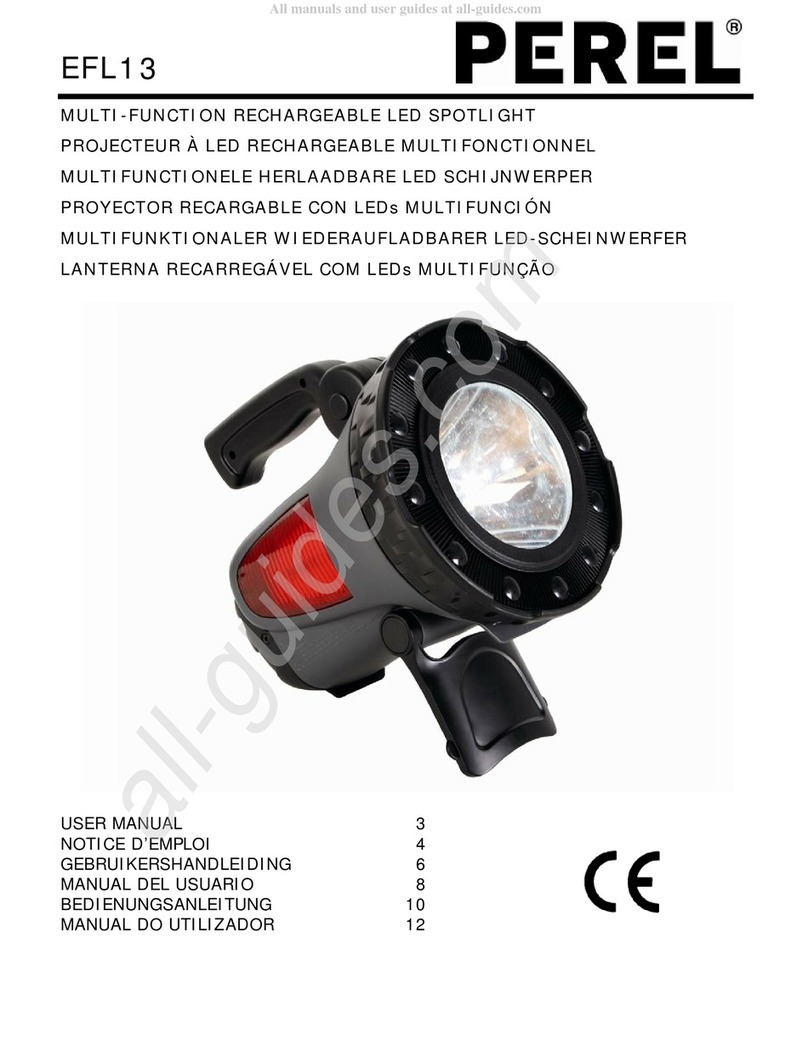 Perel EFL13 User manual