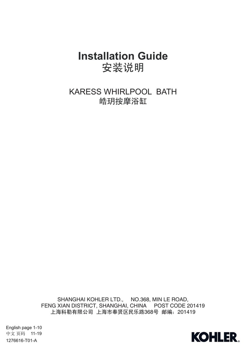 Kohler KARESS Series User manual Kohler KARESS Series User manual