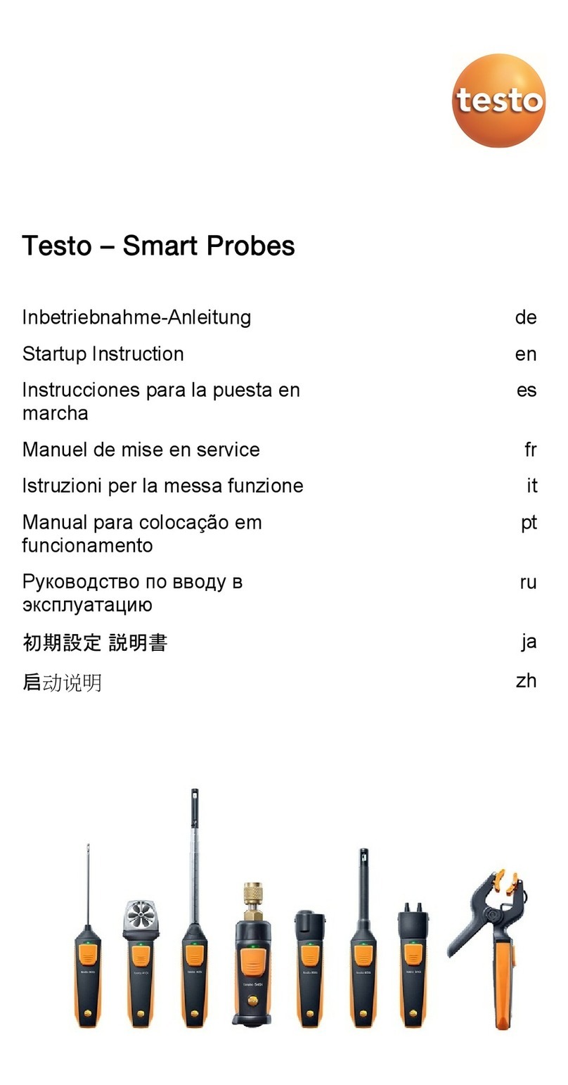 TESTO Smart Probes 805i Installation manual