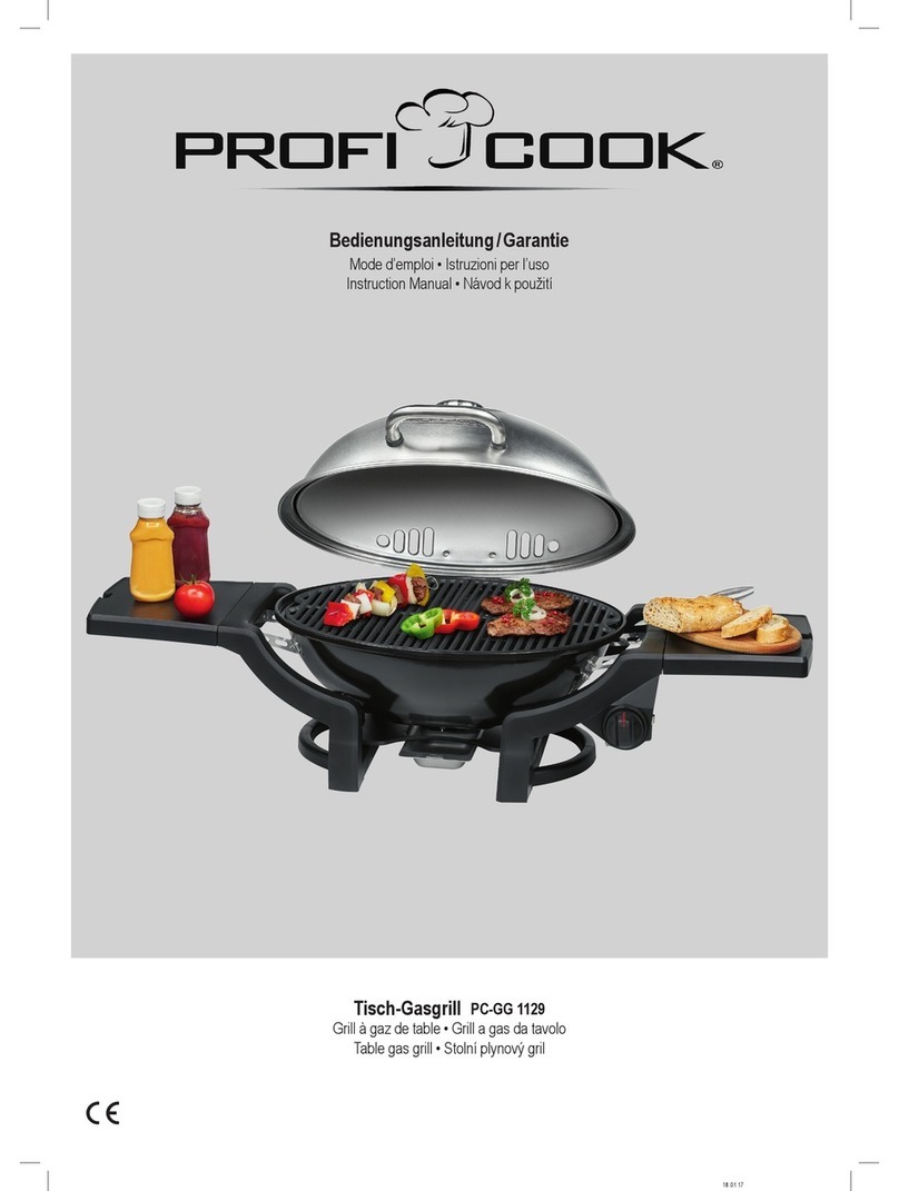 Proficook PC-GG 1129 instruction manual
