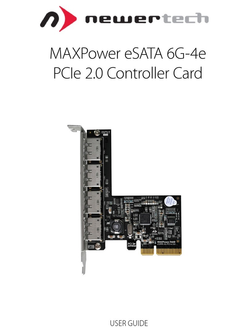 NewerTech MAXPower eSATA 6G-4e user guide