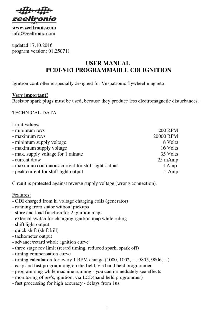 zeeltronic PCDI-VE1 user manual