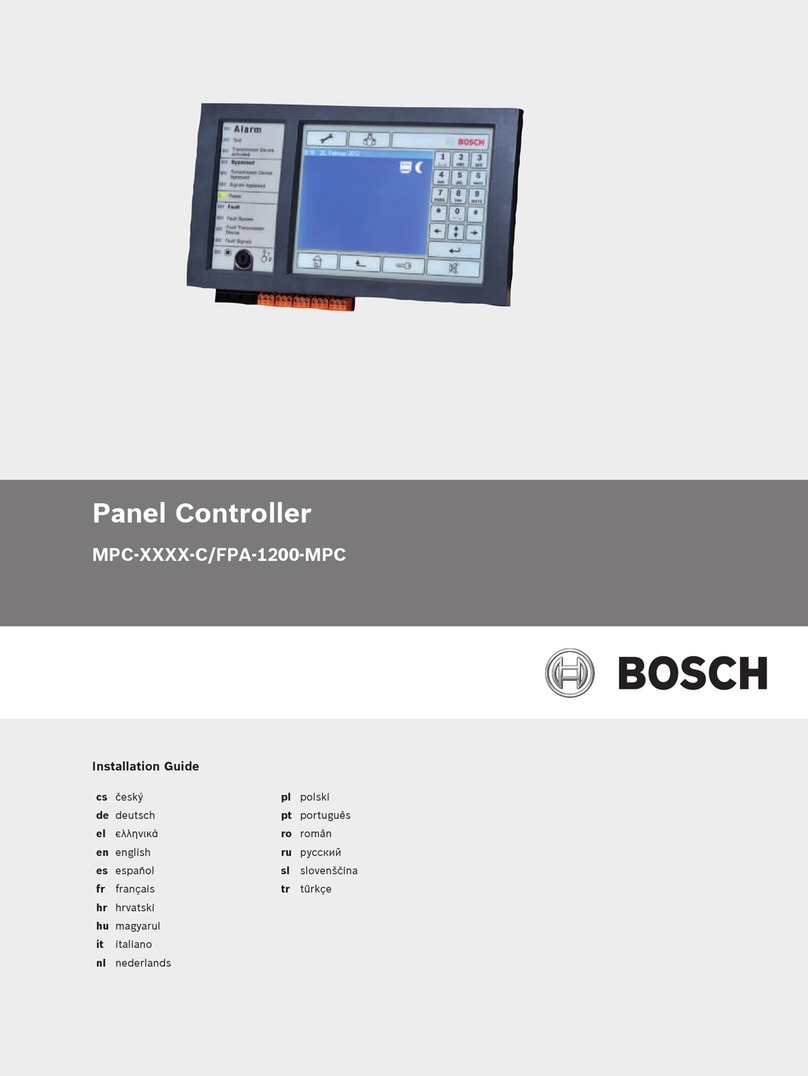 Bosch MPC-xxxx-C Series User manual