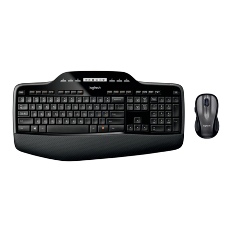 Logitech MK735 Performance User manual