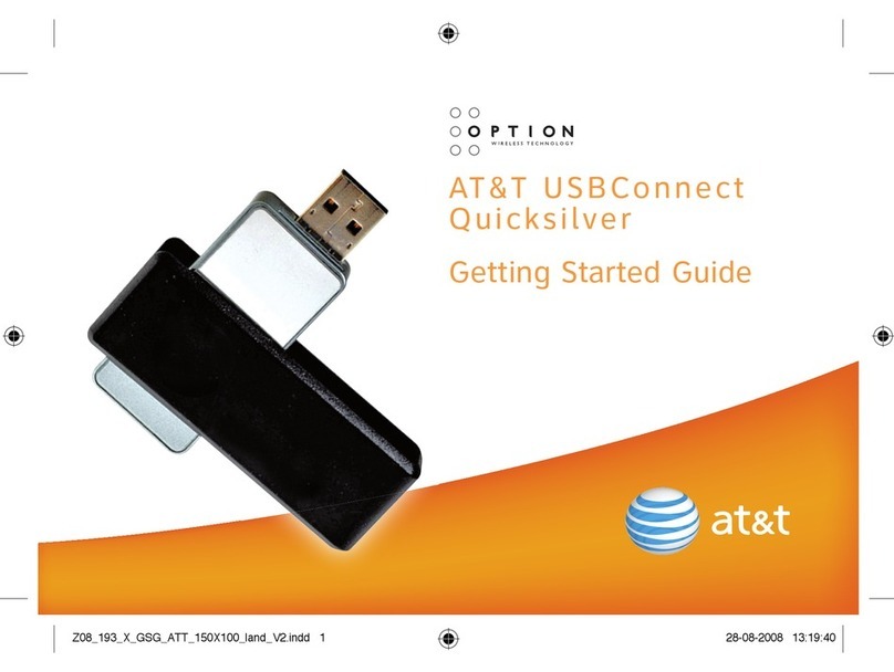 AT&T USBConnect Quicksilver User manual