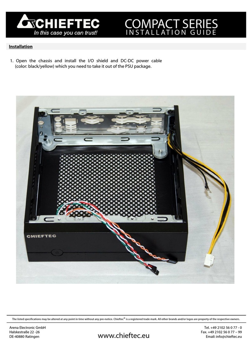 Chieftec Compact Series installation guide